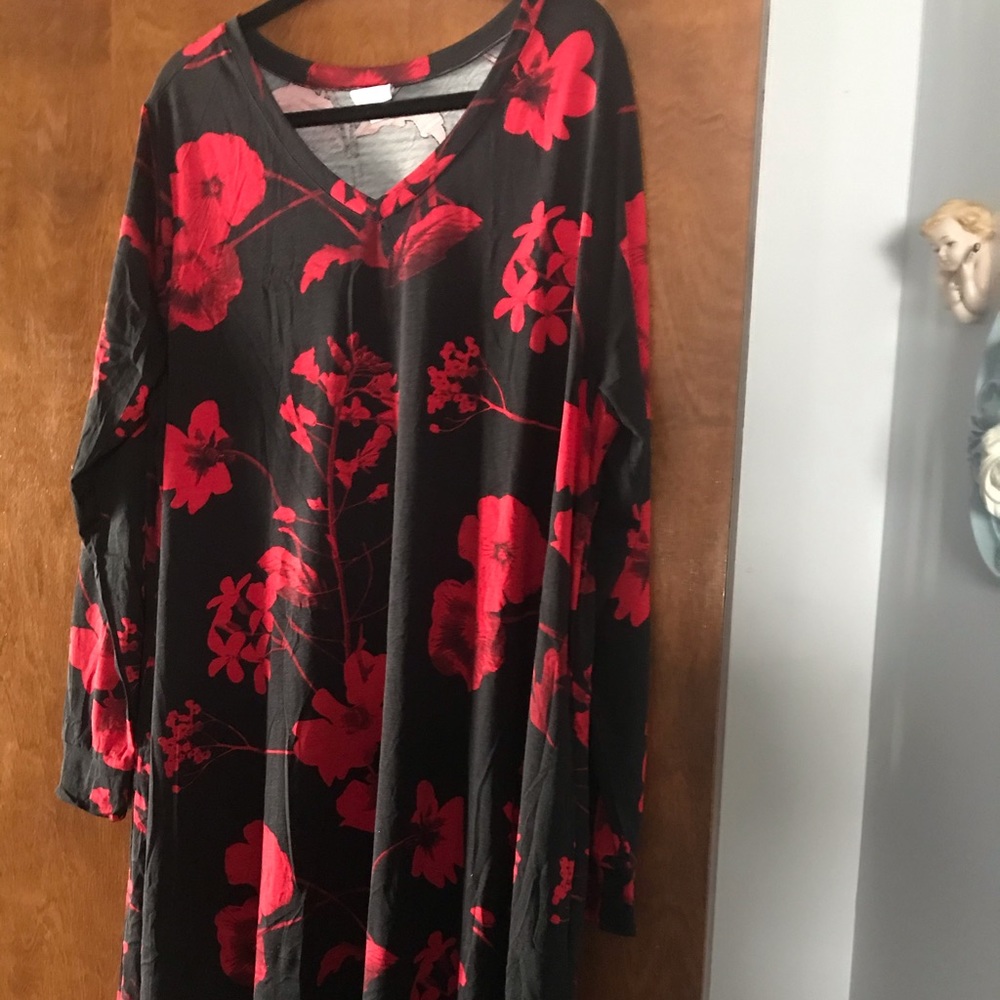 Lularoe long sleeved dress